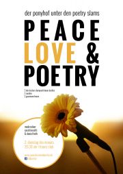 Tickets für Peace, Love & Poetry am 12.05.2020 - Karten kaufen